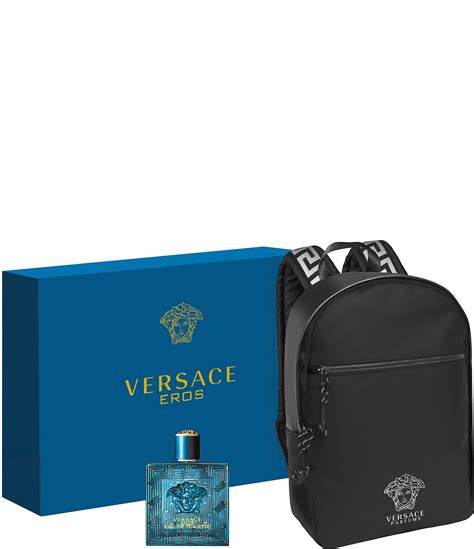 versace edition back pack cologne|Versace man cologne with bag.